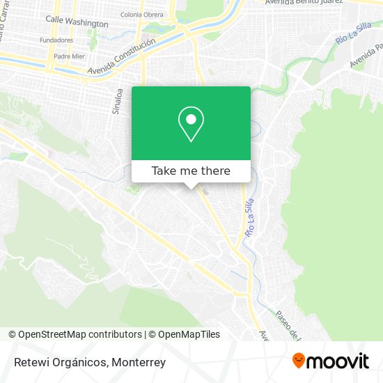 Mapa de Retewi Orgánicos