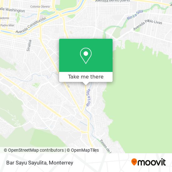 How to get to Bar Sayu Sayulita in Monterrey by Bus?