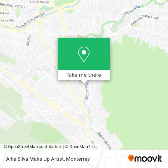 Alhe Silva Make Up Artist map