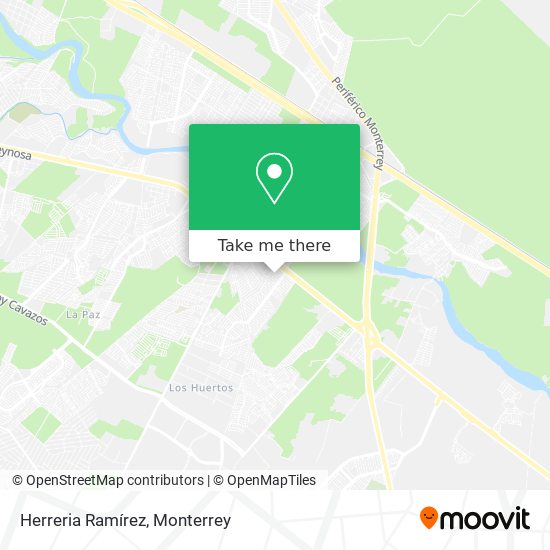 Herreria Ramírez map