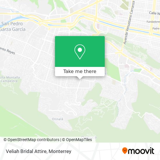 Veliah Bridal Attire map