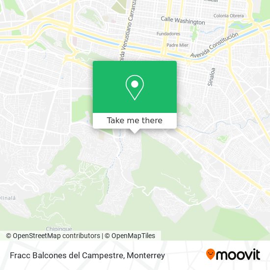 Fracc Balcones del Campestre map