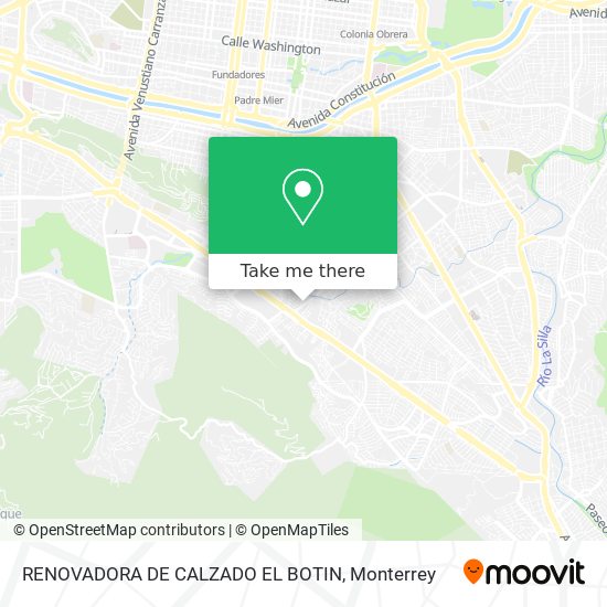 RENOVADORA DE CALZADO EL BOTIN map