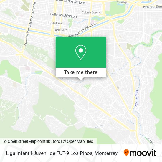 Liga Infantil-Juvenil de FUT-9 Los Pinos map
