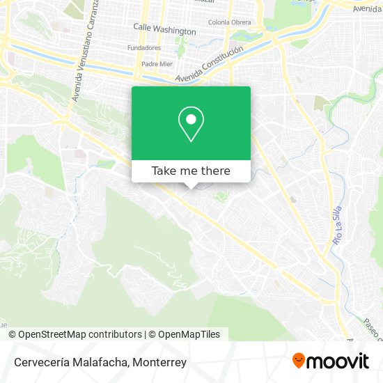 Cervecería Malafacha map