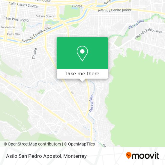 Asilo San Pedro Apostol map