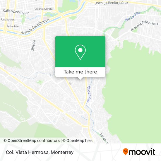 Mapa de Col. Vista Hermosa