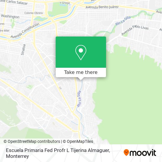 Escuela Primaria Fed Profr L Tijerina Almaguer map