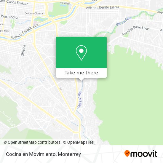 Mapa de Cocina en Movimiento