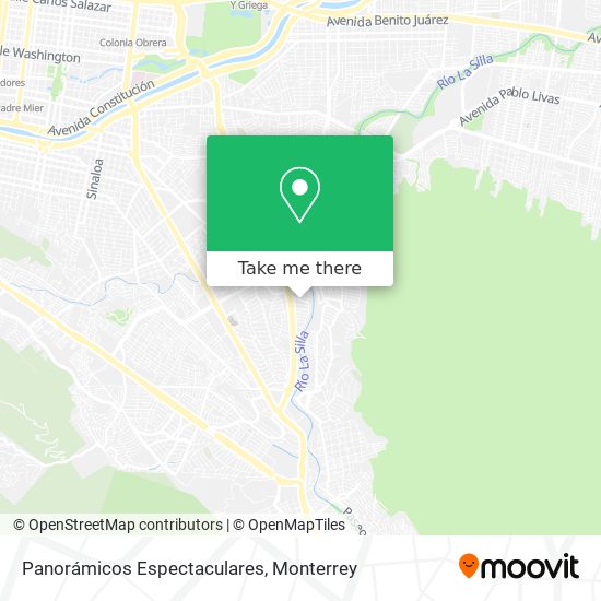 Mapa de Panorámicos Espectaculares