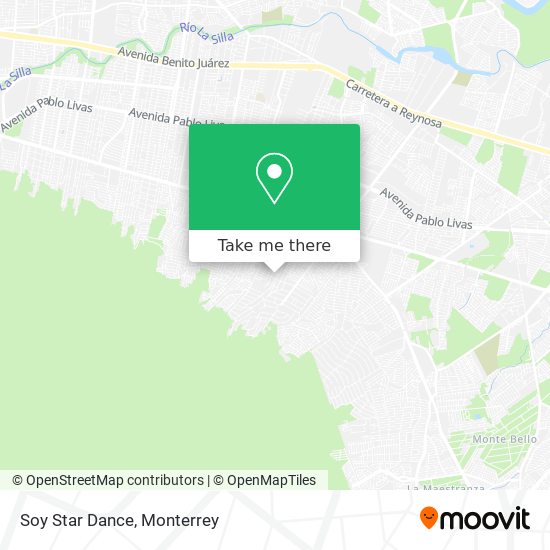 Soy Star Dance map