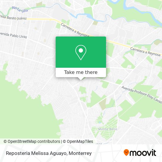 Reposteria Melissa Aguayo map