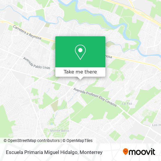 Escuela Primaria Miguel Hidalgo map