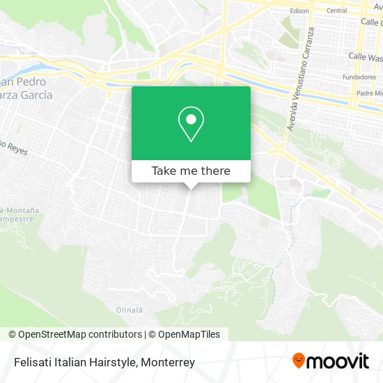 Mapa de Felisati Italian Hairstyle