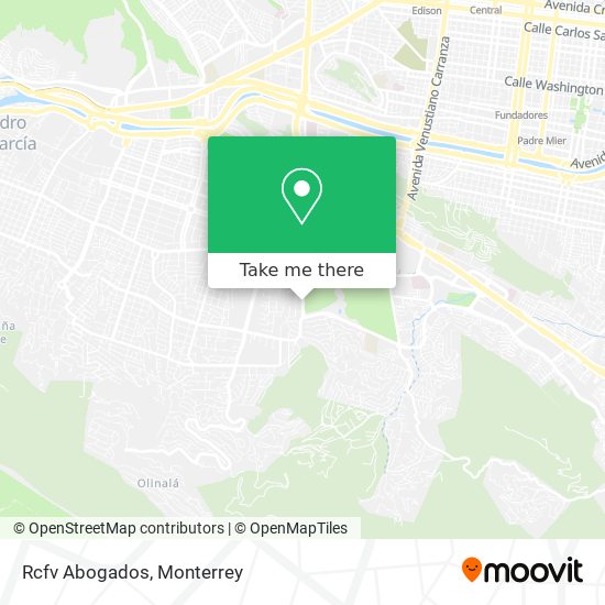 Mapa de Rcfv Abogados