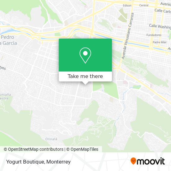 Yogurt Boutique map