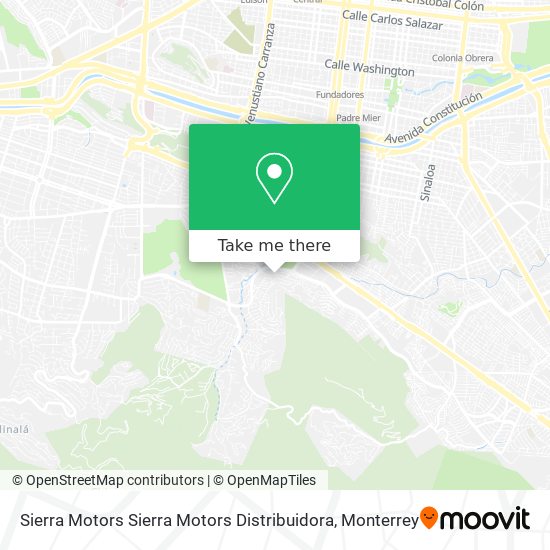 Sierra Motors Sierra Motors Distribuidora map