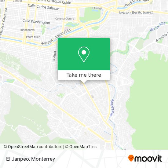 Mapa de El Jaripeo