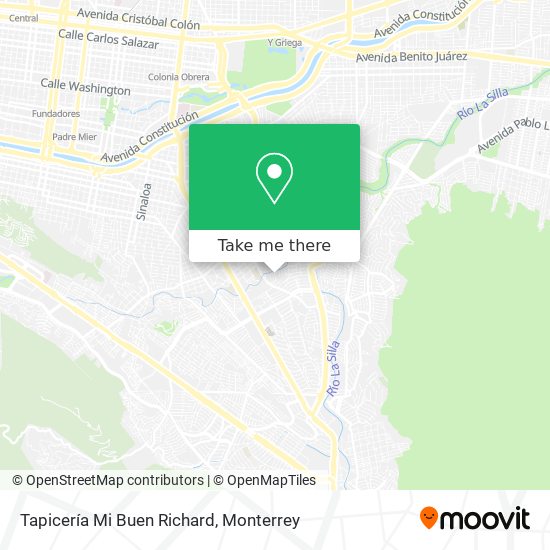 Mapa de Tapicería Mi Buen Richard