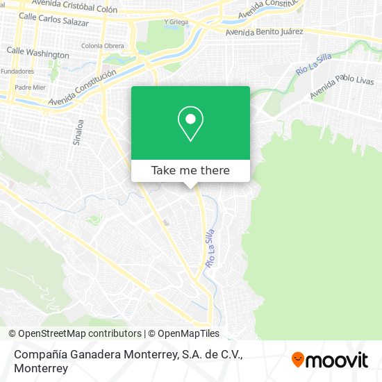 Compañía Ganadera Monterrey, S.A. de C.V. map
