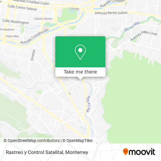 Rastreo y Control Satelital map