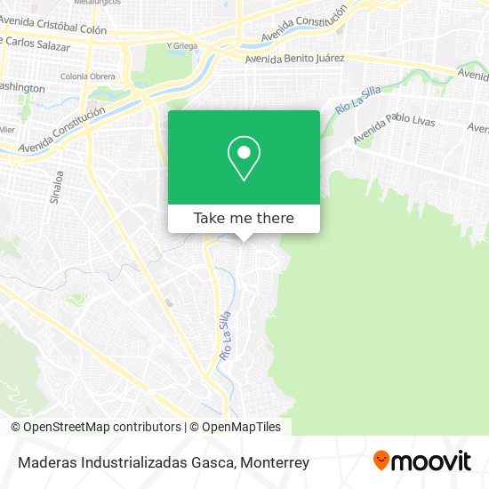 Maderas Industrializadas Gasca map