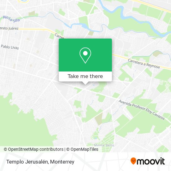 Templo Jerusalén map