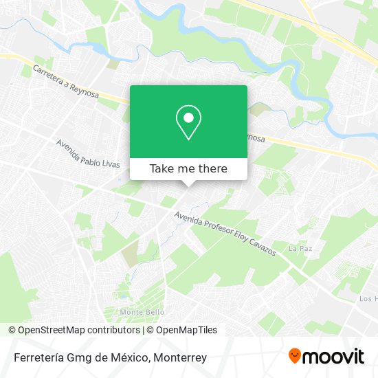 Ferretería Gmg de México map