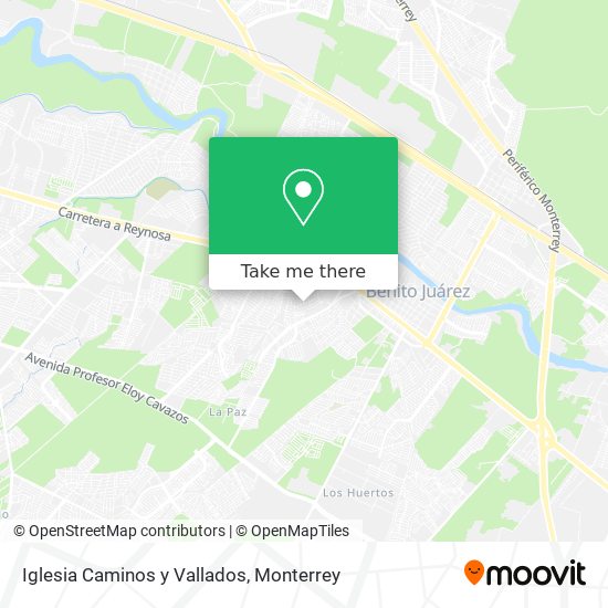 Mapa de Iglesia Caminos y Vallados