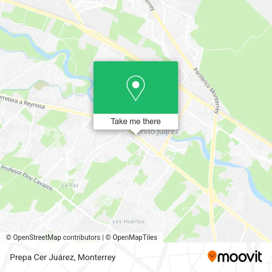 Mapa de Prepa Cer Juárez