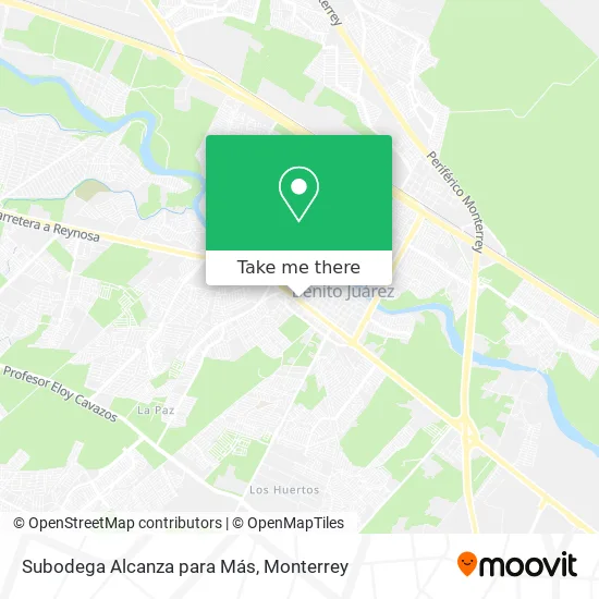 Subodega Alcanza para Más map
