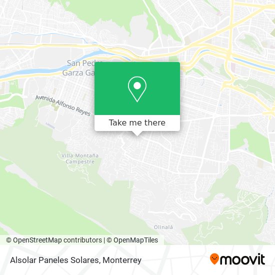 Alsolar Paneles Solares map