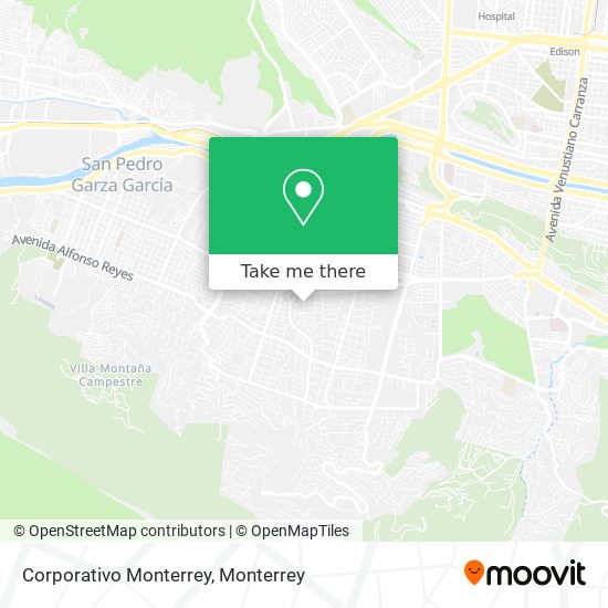 Corporativo Monterrey map