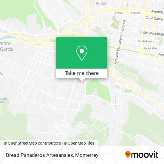 Bread Panaderos Artesanales map
