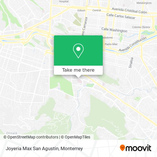 Joyeria Max San Agustin map