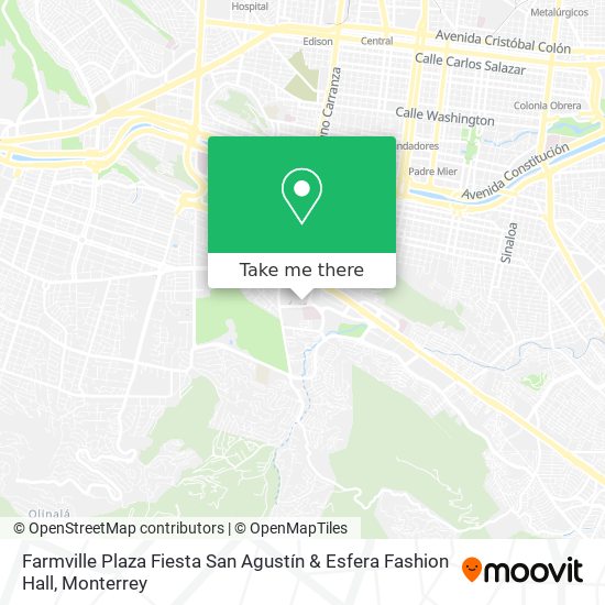 Farmville Plaza Fiesta San Agustín & Esfera Fashion Hall map