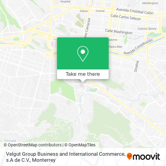 Velgut Group Business and International Commerce, s.A de C.V. map