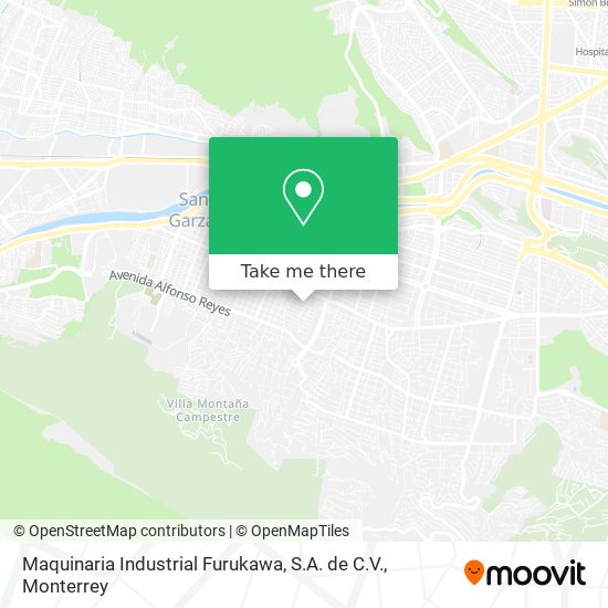 Maquinaria Industrial Furukawa, S.A. de C.V. map
