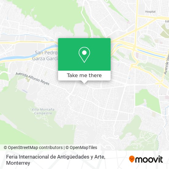 Feria Internacional de Antigüedades y Arte map
