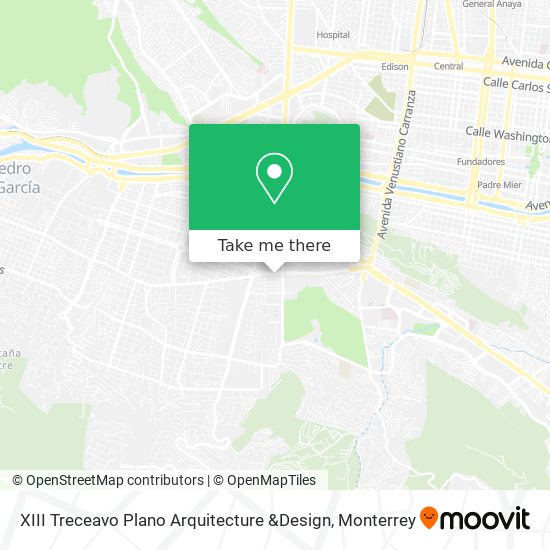 XIII Treceavo Plano Arquitecture &Design map