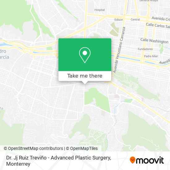 Dr. Jj Ruiz Treviño - Advanced Plastic Surgery map