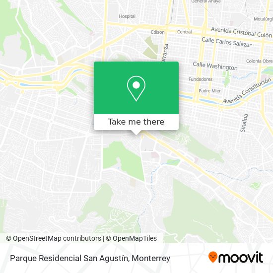 Parque Residencial San Agustín map