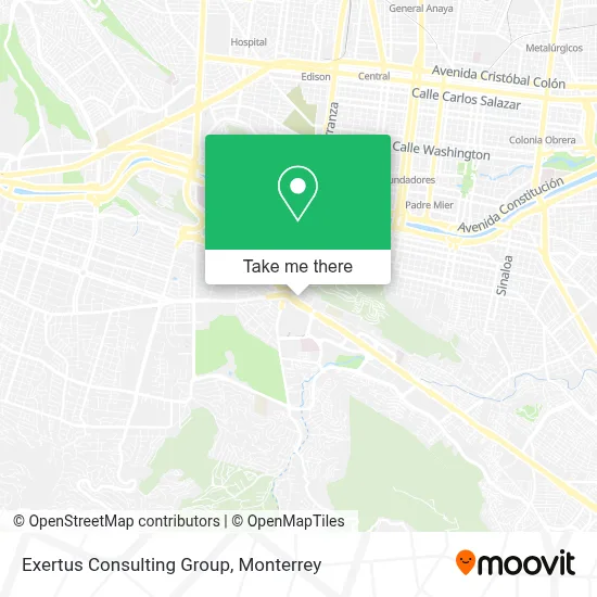 Exertus Consulting Group map