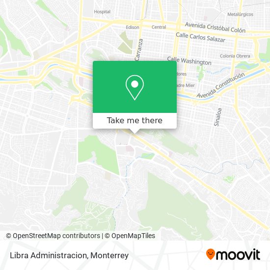 Libra Administracion map