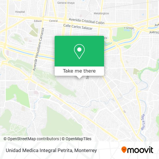 Unidad Medica Integral Petrita map