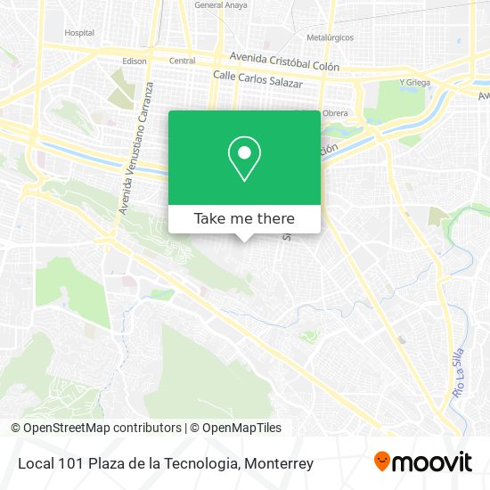Local 101 Plaza de la Tecnologia map