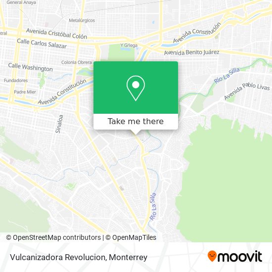 Vulcanizadora Revolucion map