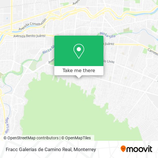 Fracc Galerías de Camino Real map