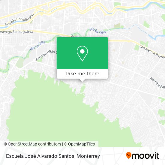Escuela José Alvarado Santos map