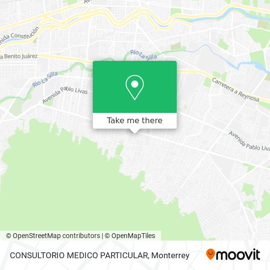 Mapa de CONSULTORIO MEDICO PARTICULAR